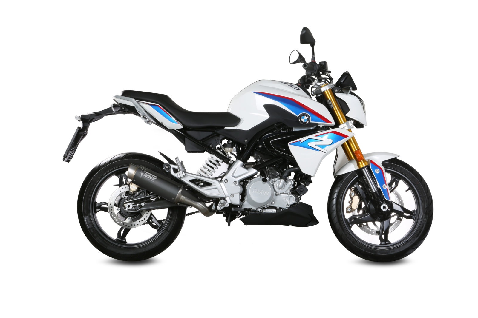 MIVV GP Pro compleet uitlaatsysteem BMW G310R (2018-2025) BI-1088211002
