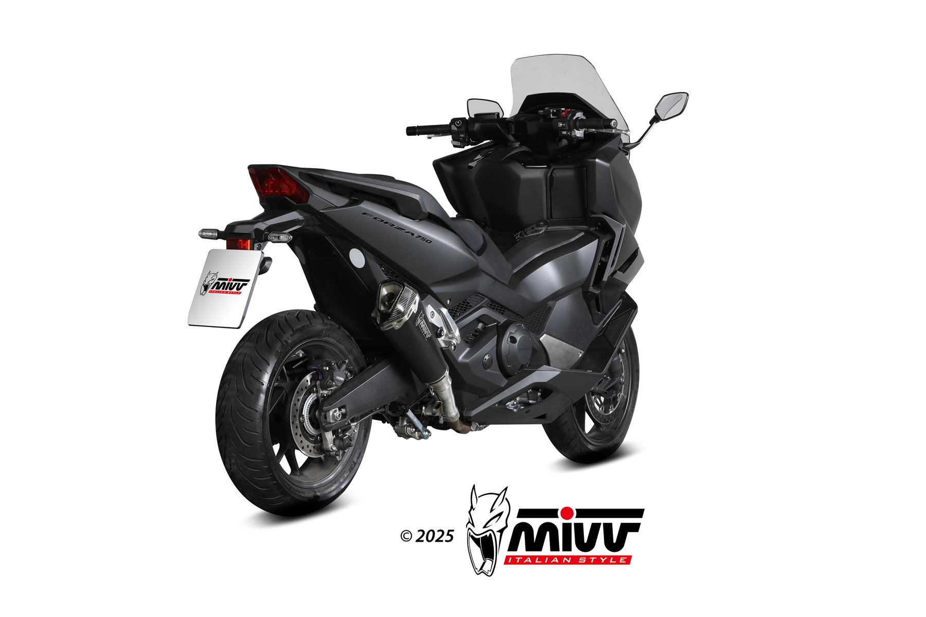 MIVV Delta Race Slip On uitlaat Honda Forza 750 (2021-) BI-1121463002 2