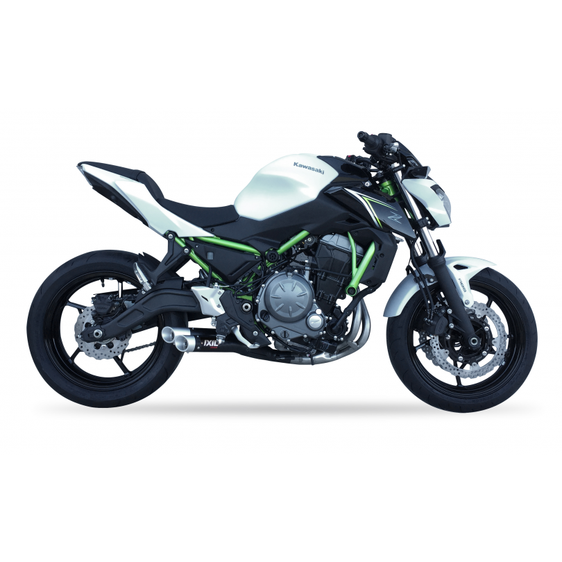 Ixil Dual Hyperlow compleet uitlaatsysteem Kawasaki Z650 / Ninja 650 (2017-2019) BI-1111372 2