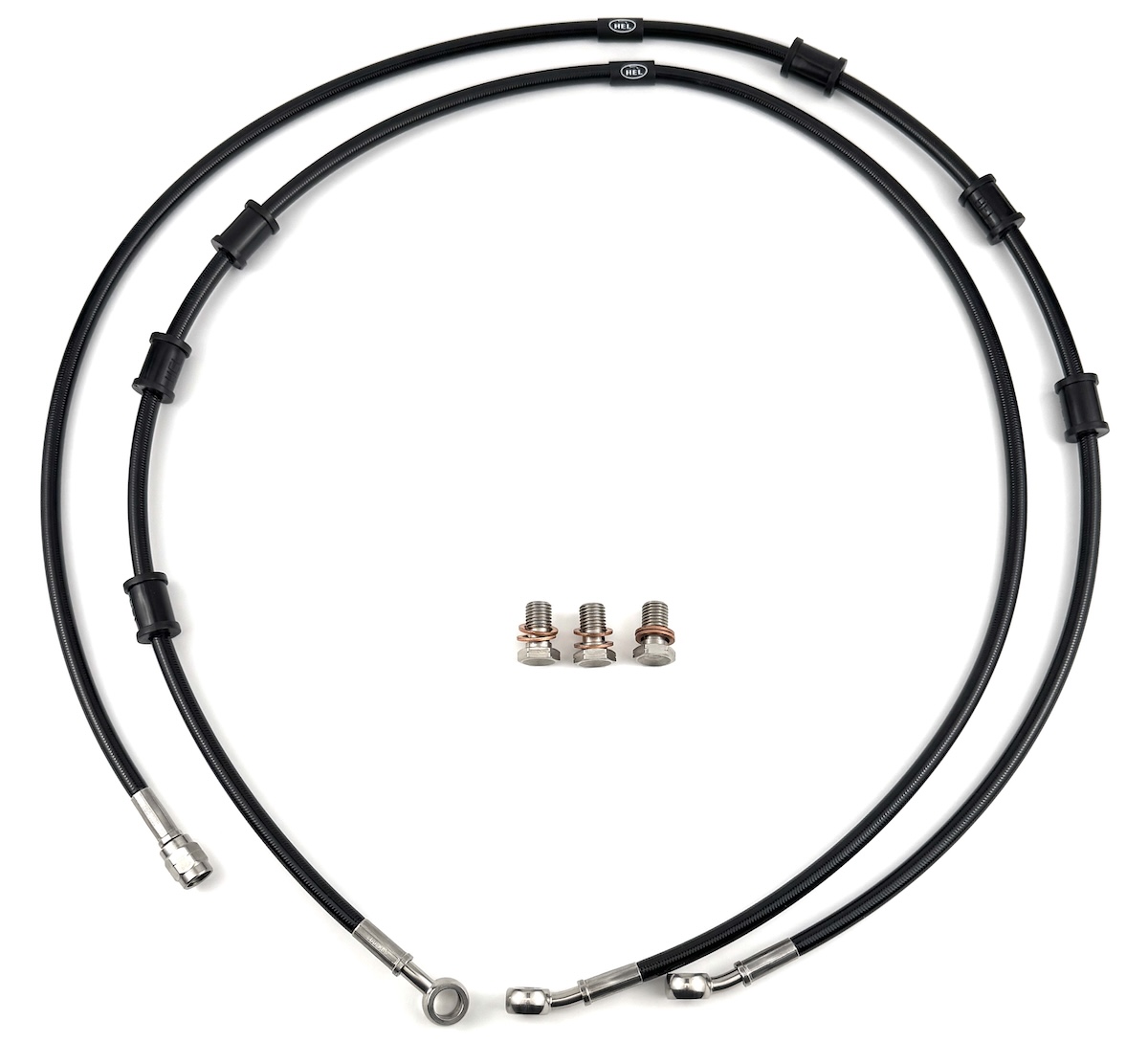 HEL remleidingen Honda GL1500 SE Goldwing 1988-2001 S voorzijde