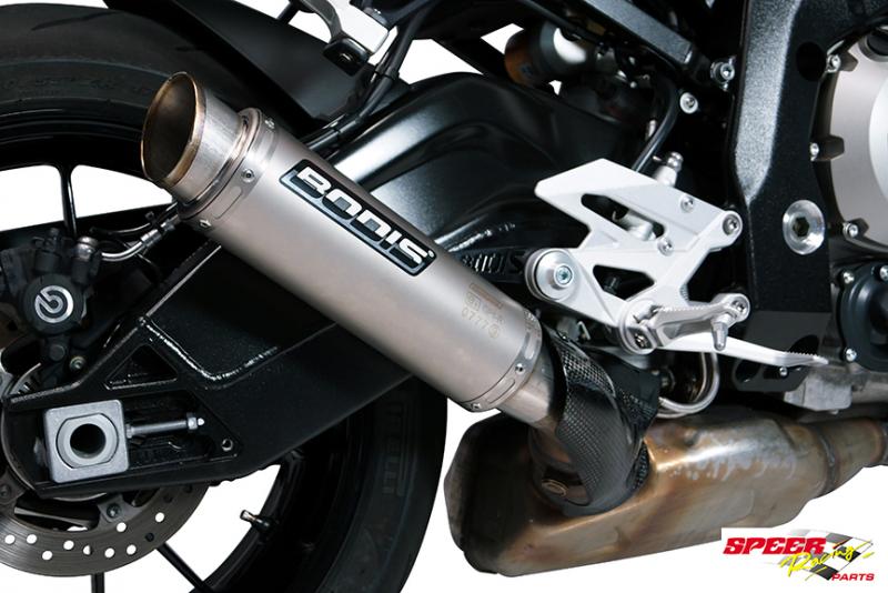 Bodis uitlaat BMW S1000R 2014-2016 GP1-R titanium