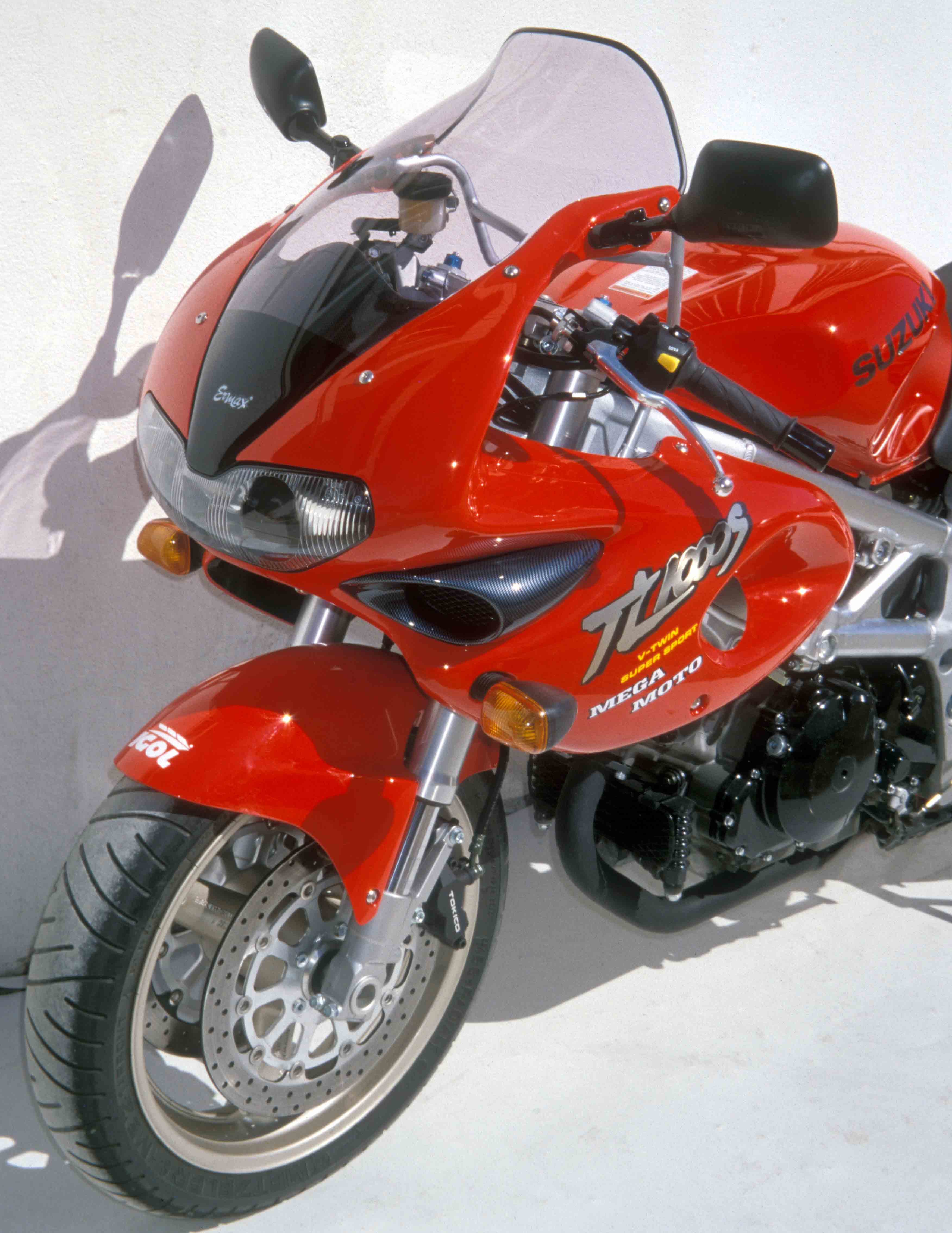 Ermax verhoogd windscherm Suzuki TL1000S (1997-2003) E010401029