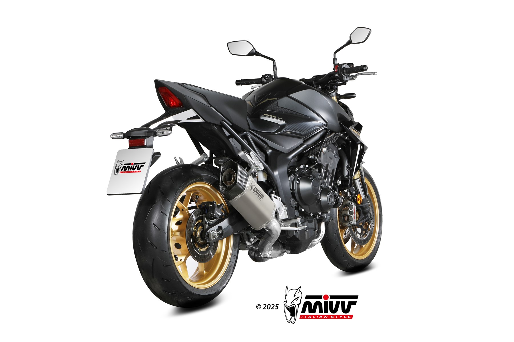 MIVV SR-1 Slip On uitlaat Honda CB1000 Hornet / SP (2025-) BI-1150000001 2