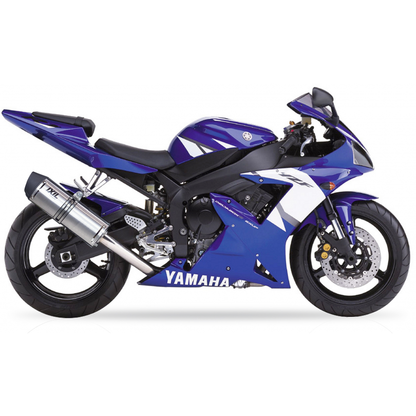 Ixil Hexoval Xtrem Evolution uitlaat Yamaha YZF-R1 (2002-2003) BI-1113721001 2