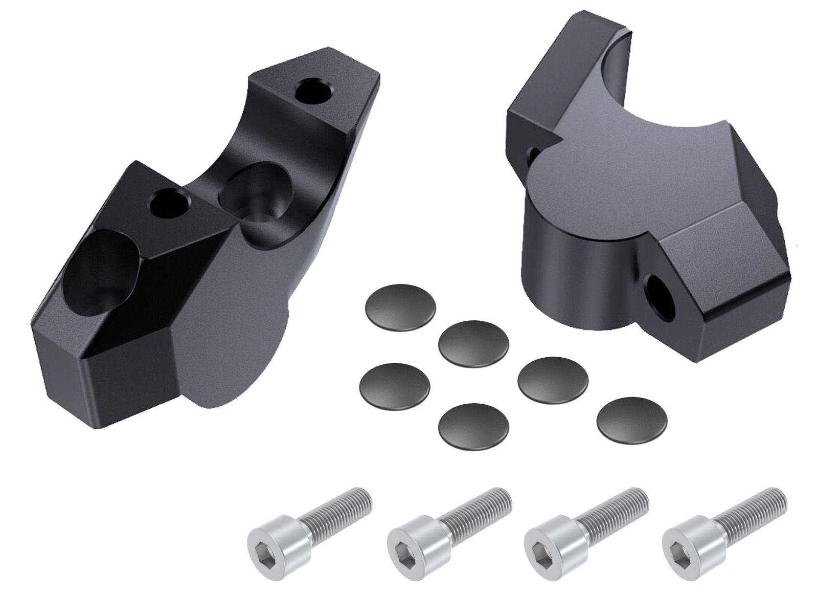 Hepco en Becker stuur offset rizers Honda ADV350 (2022-) HE424595380001