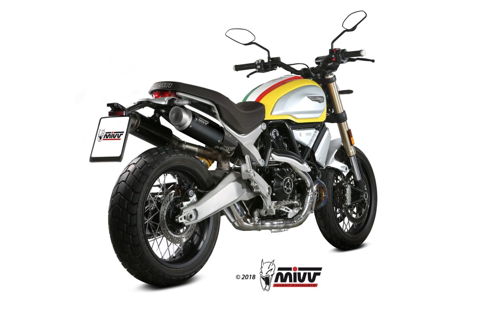 MIVV GP Pro 2 Slip On uitlaat Ducati Scambler 1100 / Special / Sport (2018-2020) BI-1101474 1