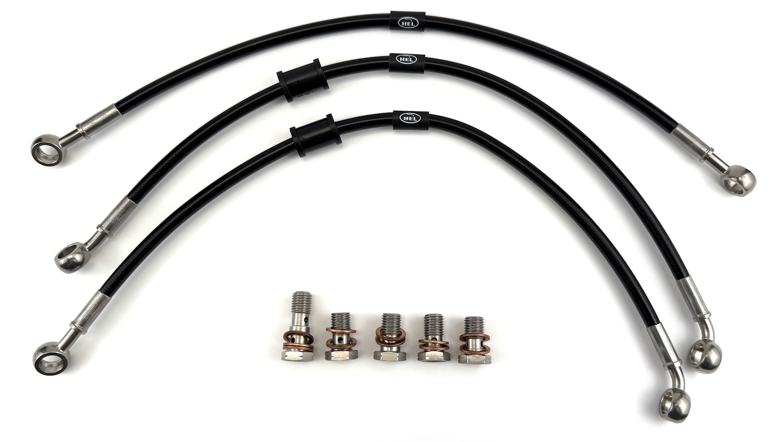 HEL remleidingen Suzuki Bandit 1200N / 1200S 1996-2000 S voorzijde HBF7152