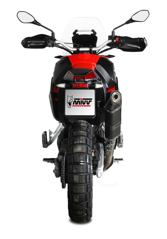 MIVV Speed Edge Slip On uitlaat Aprilia Tuareg 660 (2022-) BI-1116608 3
