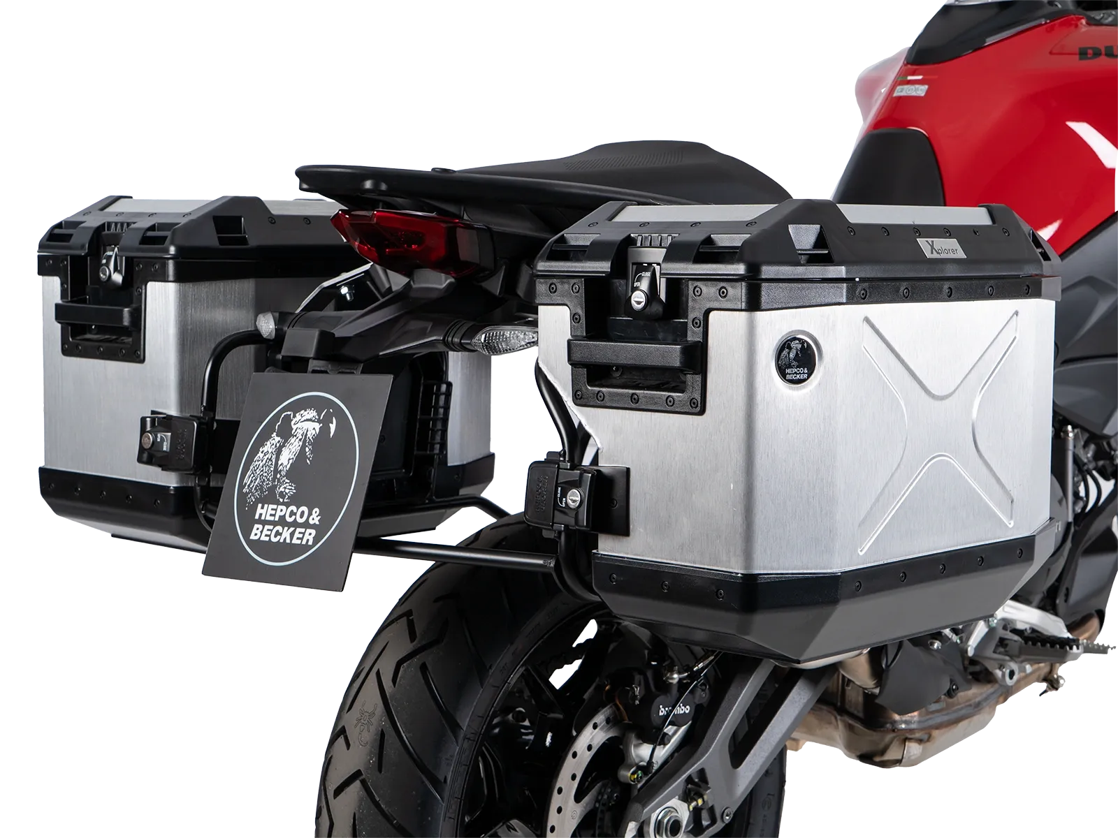 Hepco en Becker Cutout zijkoffers Ducati Multistrada V2 / S (2025-) HE65176790001-00-40 3