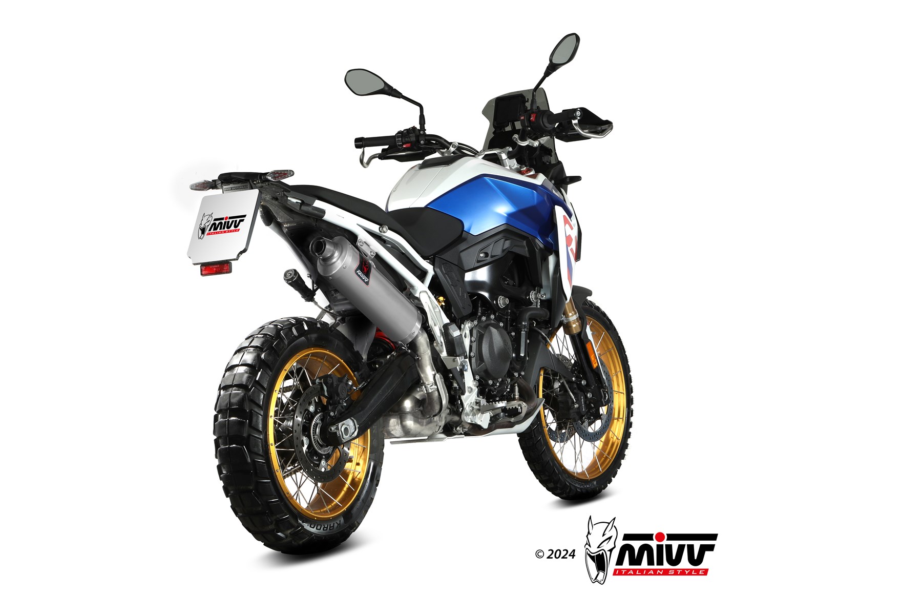 MIVV Dakar Slip On uitlaat BMW F900GS (2024-) BI-1129285002 2