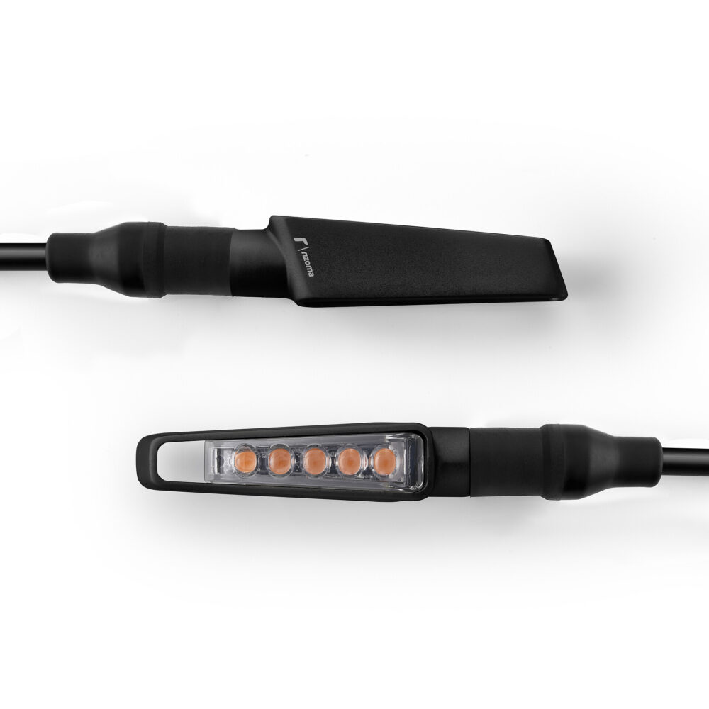Rizoma knipperlicht Vision zwart