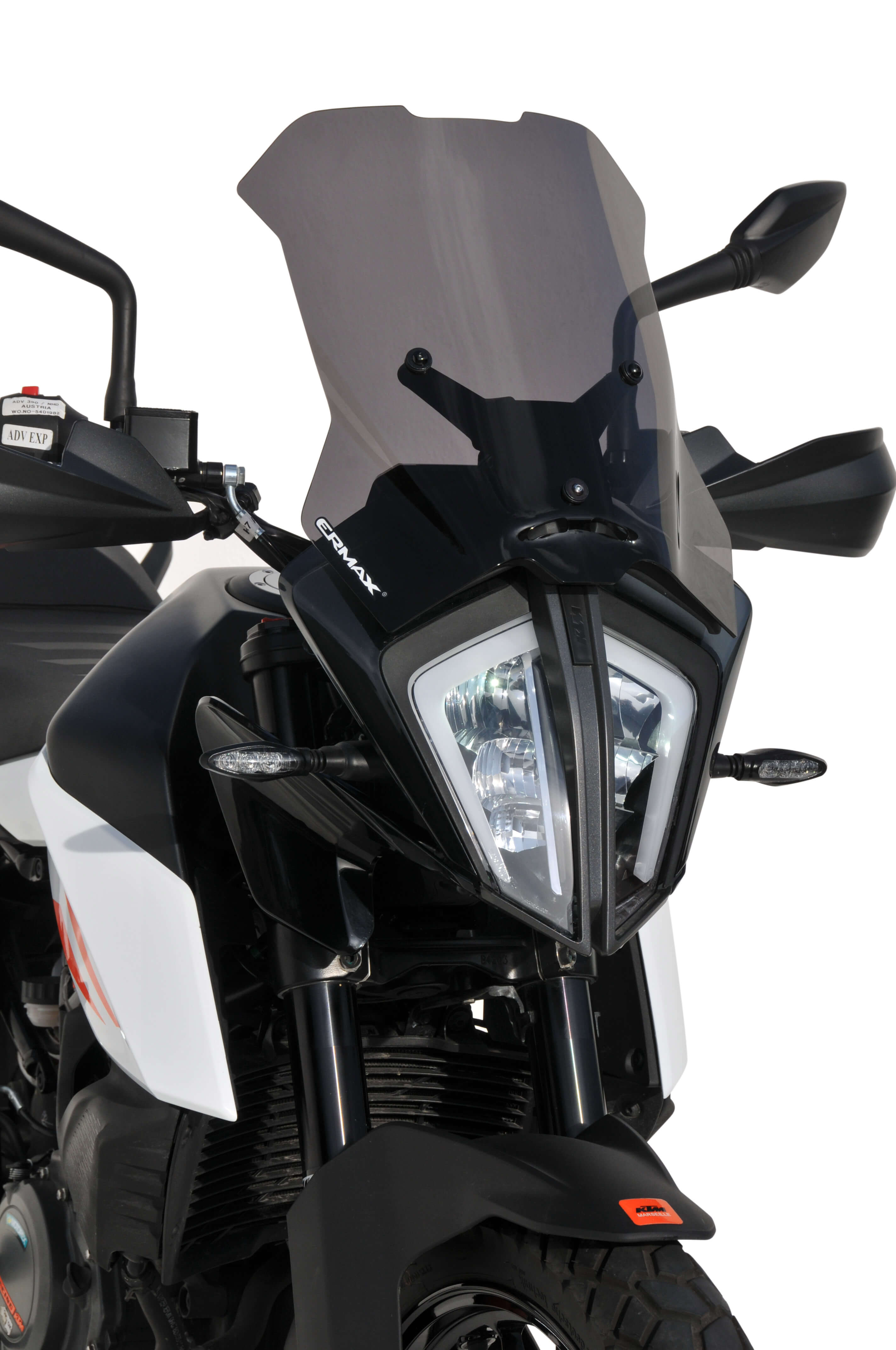 Ermax verhoogd windscherm KTM 390 Adventure (2020-2024) E0154K13-03