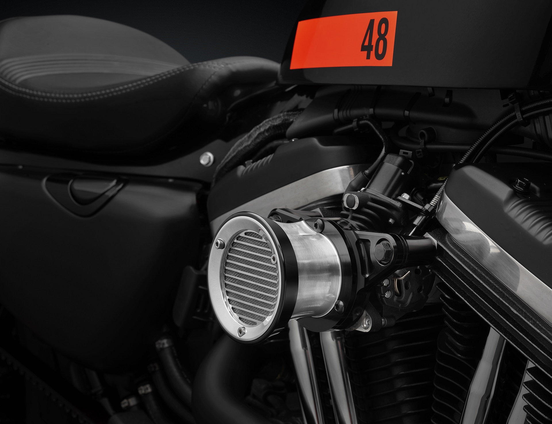 Rizoma luchtinlaat Velocity Stack Harley-Davidson XL1200X Sportster Forty-Eight