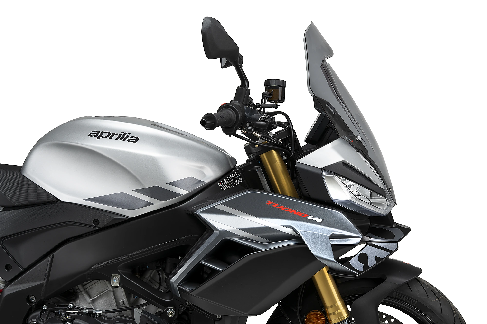 Puig Touring windscherm Aprilia Tuono V4 1100 / Factory (2025-) PU22898H 2