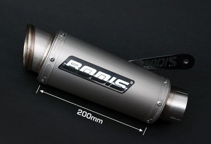 Bodis uitlaat BMW S1000R 2014-2016 GPC-R titanium