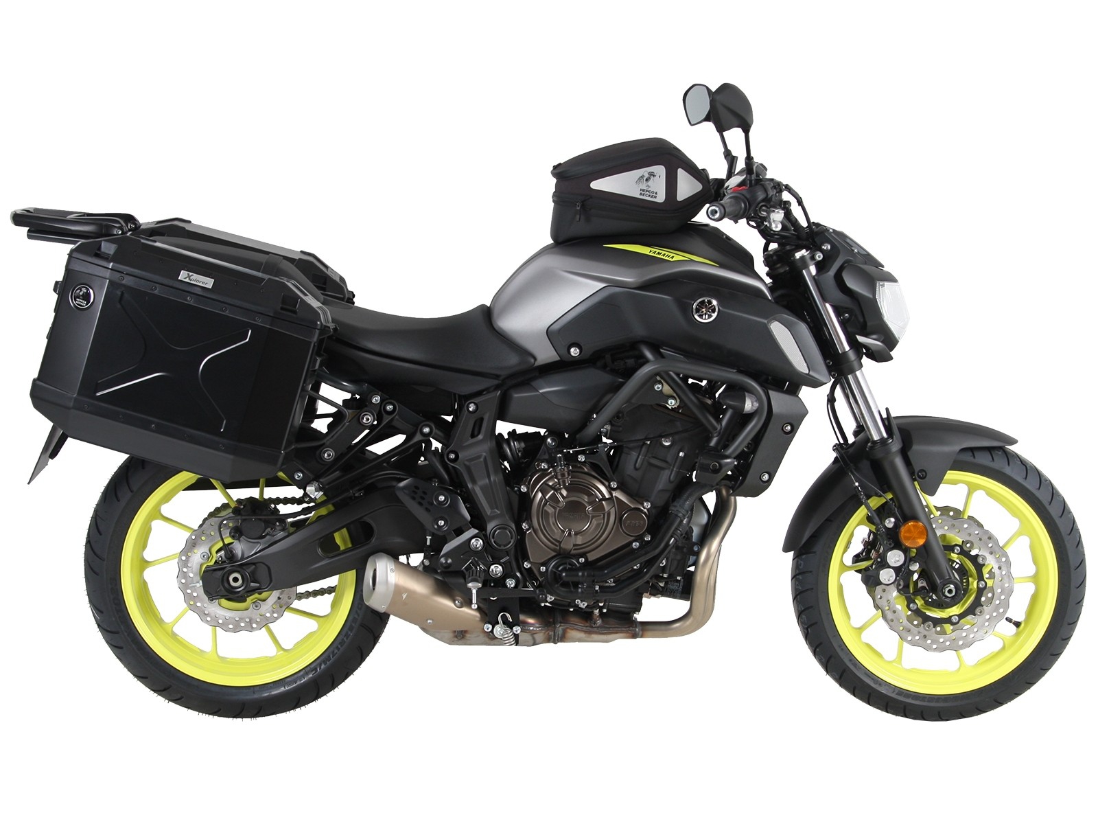 Hepco en Becker bevestiging Tanktas Yamaha MT 07 vanaf 2021