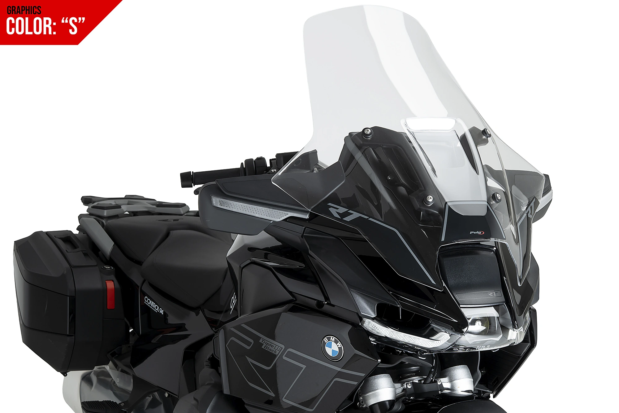 Puig Touring windscherm BMW R1300 RT (2025-) PU22645S