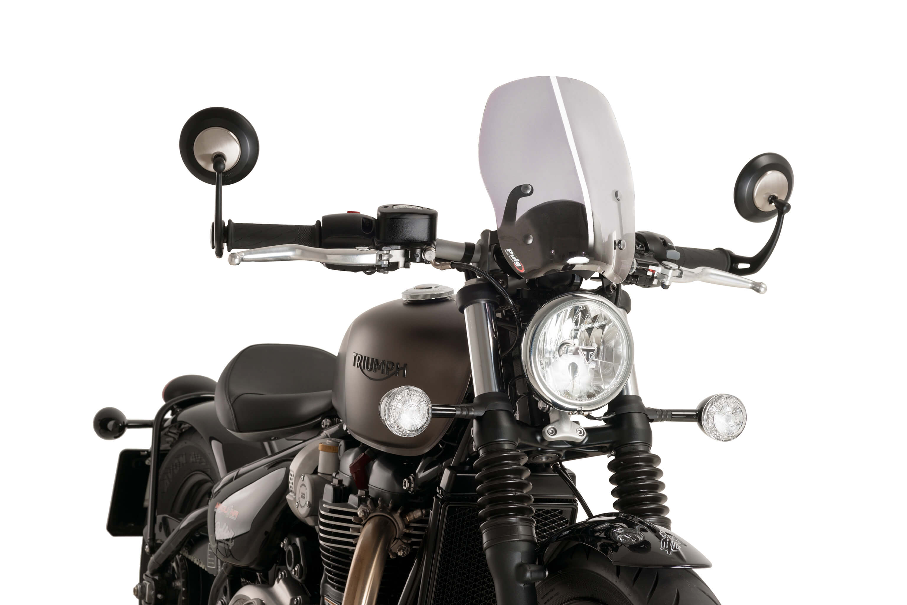 Puig New Generation Sport windscherm Triumph Bonneville Bobber (2017-2020) PU9437H