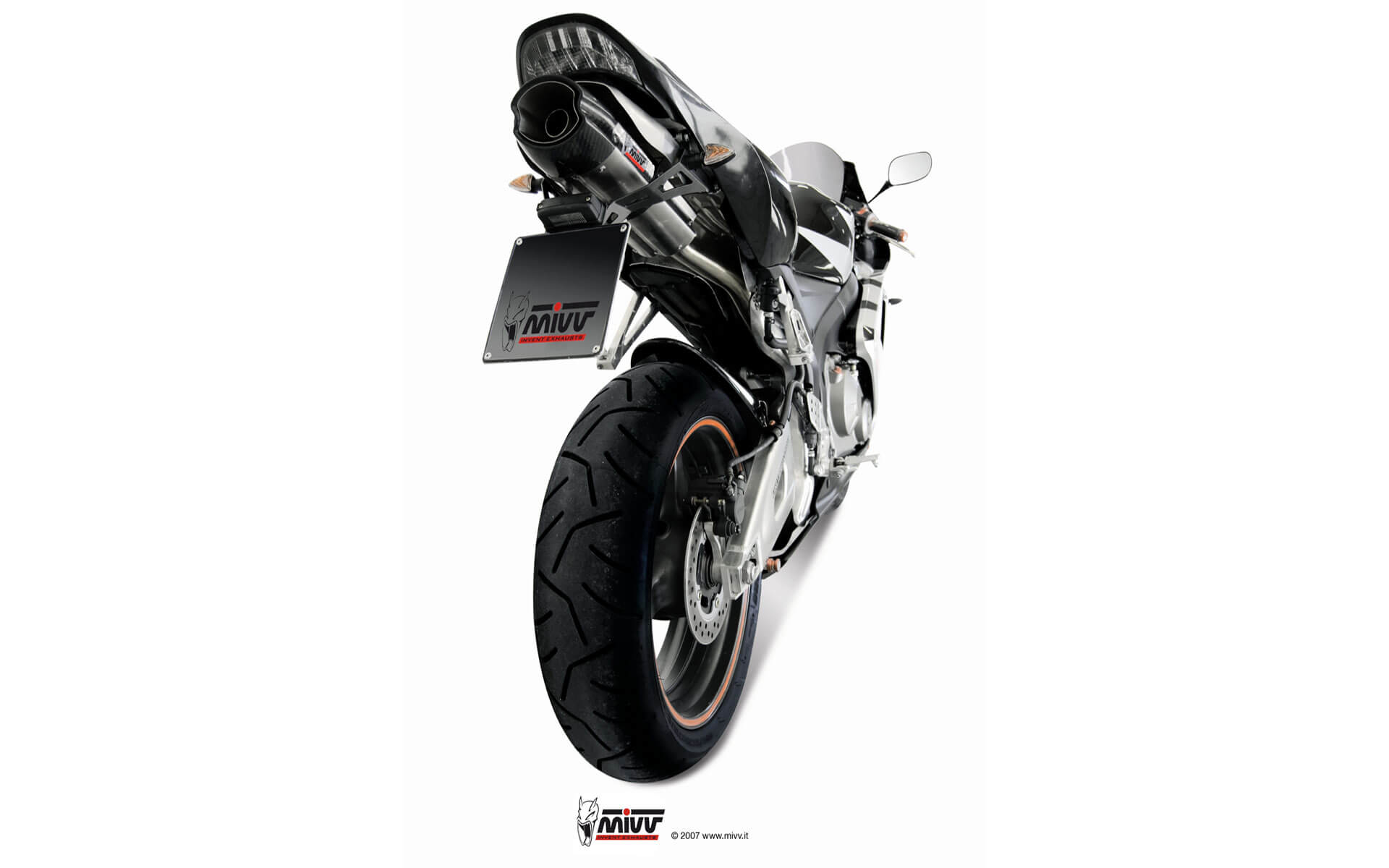 MIVV Suono Slip On uitlaat Honda CBR600RR (2005-2006) BI-1089451001 1