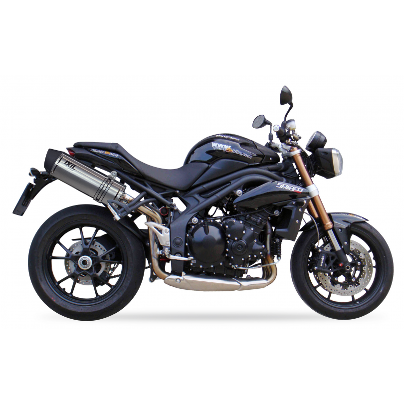 Ixil Hexoval Xtrem Evolution uitlaat Triumph Speed Triple 1050 (2011-2013) BI-1149307 2