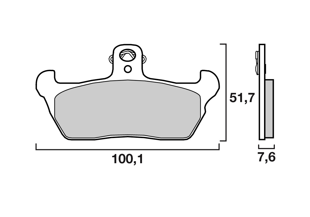 Brembo remblokken