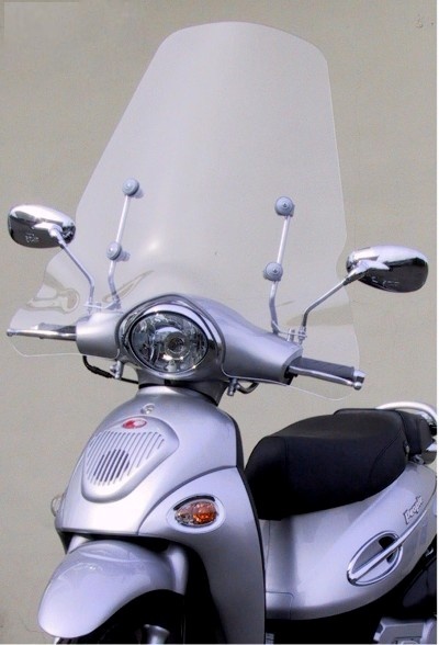 Fabbri windscherm Kymco People 50 / 125 / 150 1999-2011 Top Alto