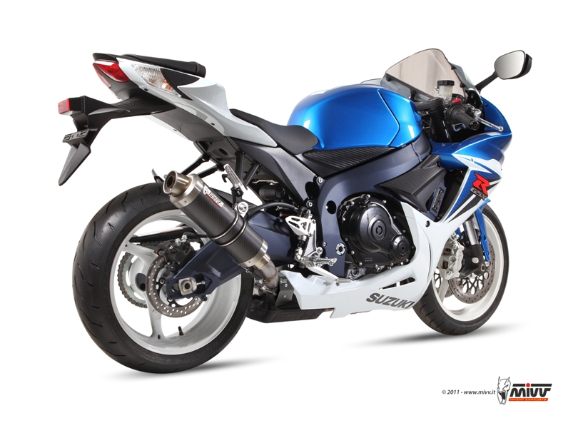 MIVV GP Slip On uitlaat Suzuki GSX-R600 / 750 (2011-2018) BI-1089423001 2