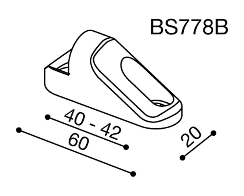 Rizoma spiegel adapter BS778B