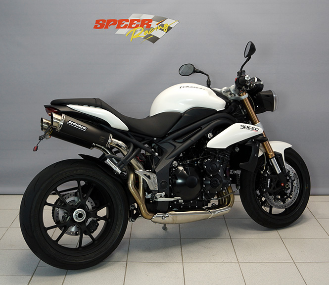 Bodis uitlaat Triumph Speed Triple 1050 2011-2015 set GPC-3