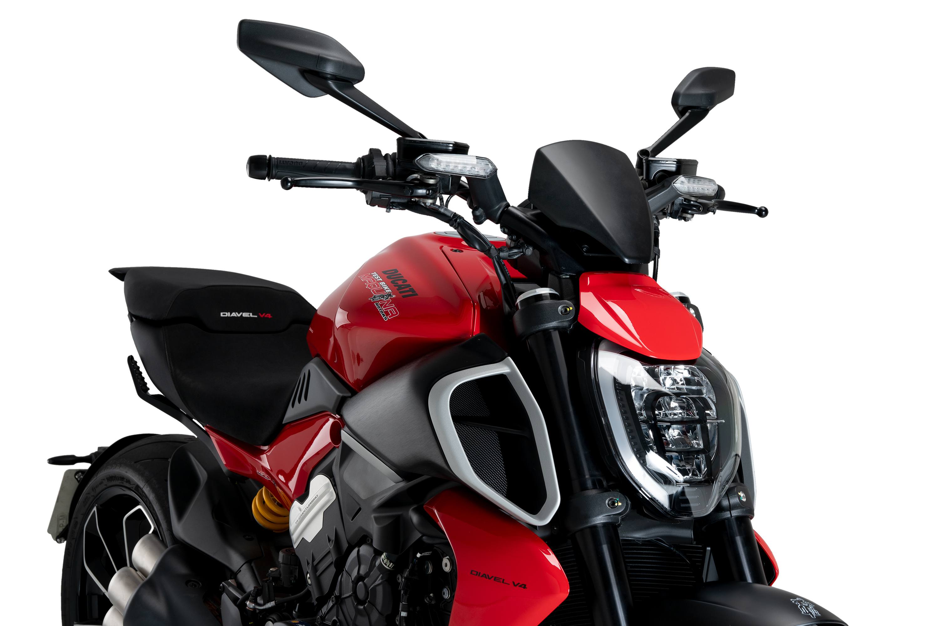 Puig New Generation Sport Plus windscherm Ducati Diavel V4 (2023-)