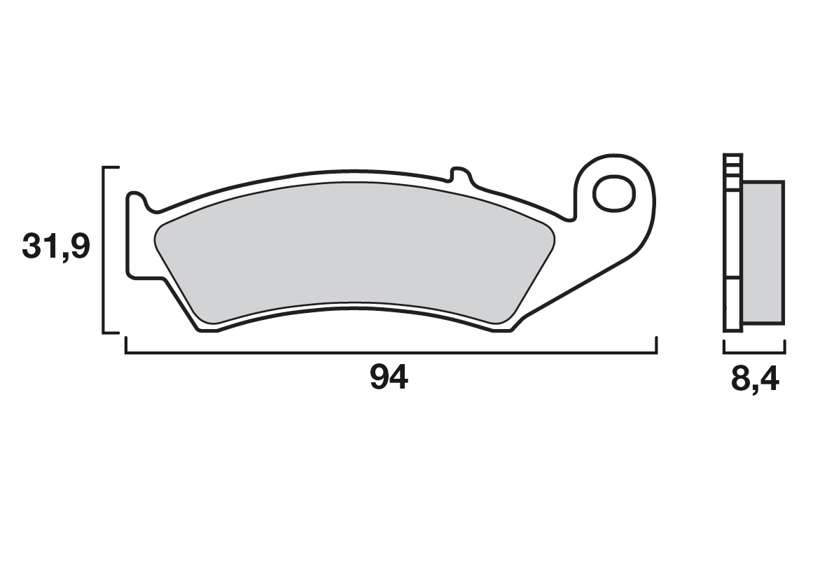 Brembo remblokken