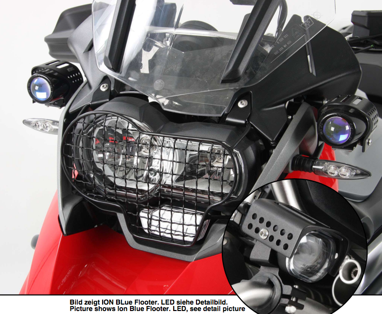 Hepco en Becker LED mistlampen BMW R1200GS Adventure 2014-2018