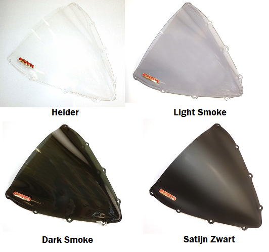 Fabbri kuipruit Kawasaki ZX10R 2011-2015 light smoke