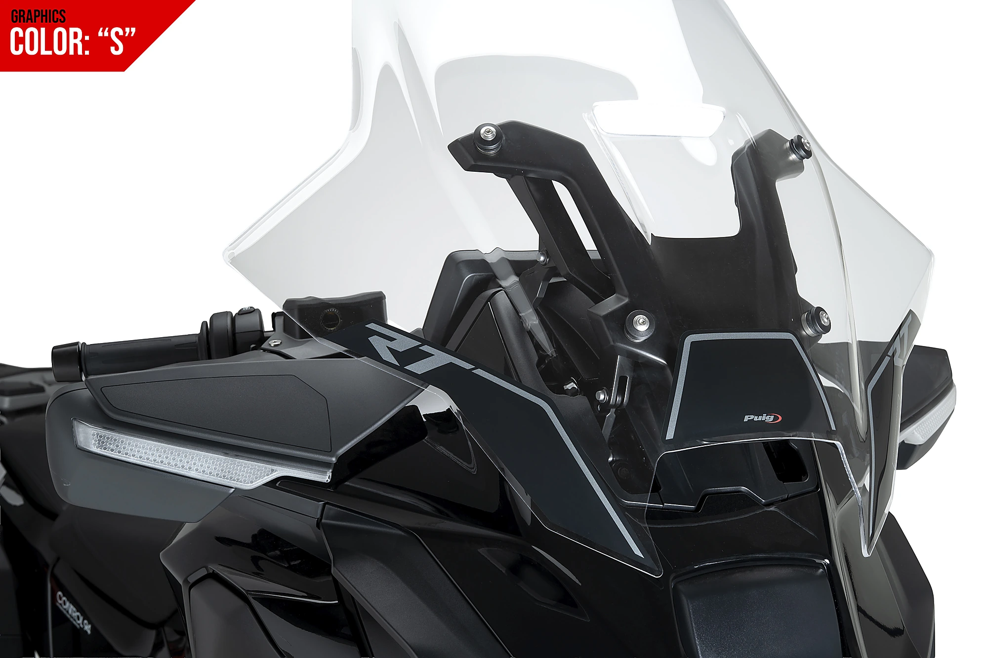 Puig Touring windscherm BMW R1300 RT (2025-) PU22645S 5