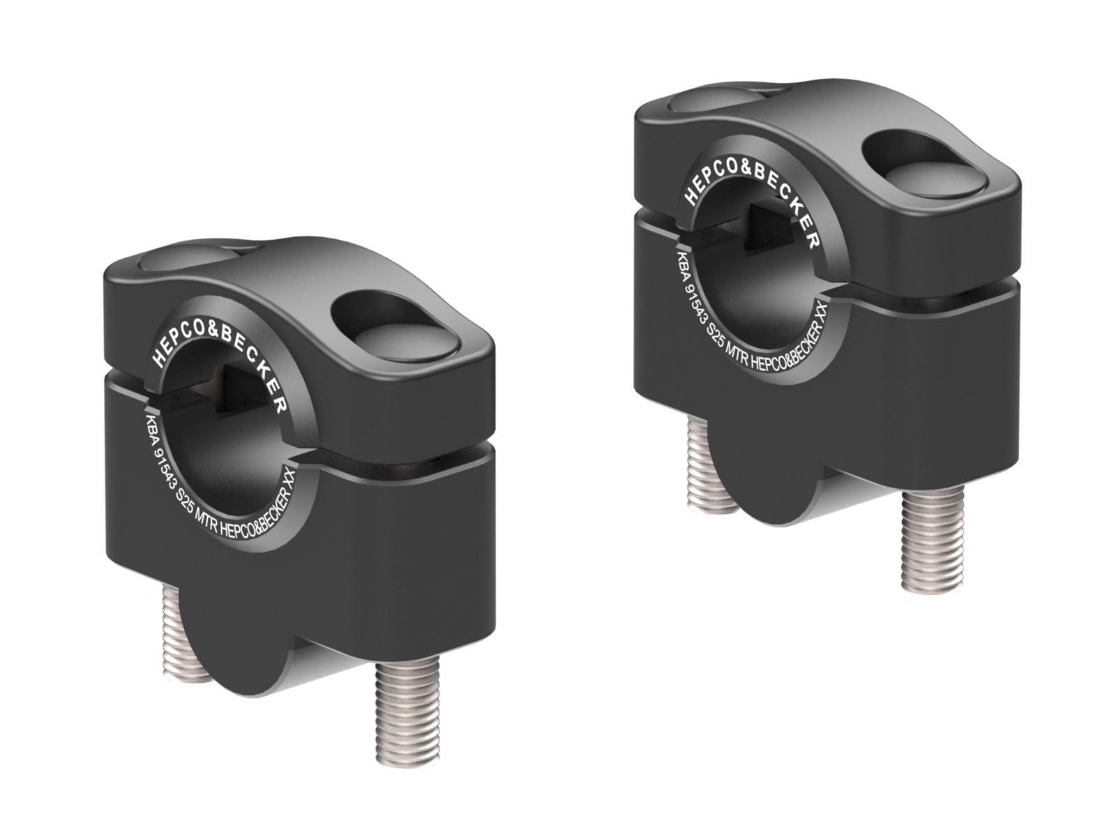 Hepco en Becker stuur rizers 25 mm Suzuki GSX-S950 (2022-)