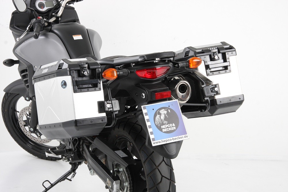 Hepco en Becker zijkoffers Suzuki DL 650 V-Strom 2012-2016 cutout