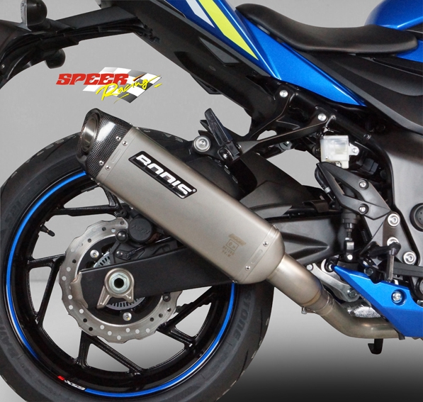 Bodis uitlaat Suzuki GSX-S750 V4-M-CA Titanium