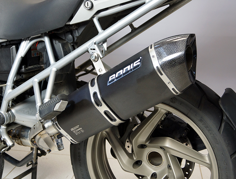 Bodis uitlaat BMW R1200GS 2003-2009 Penta-Tec F Zwart