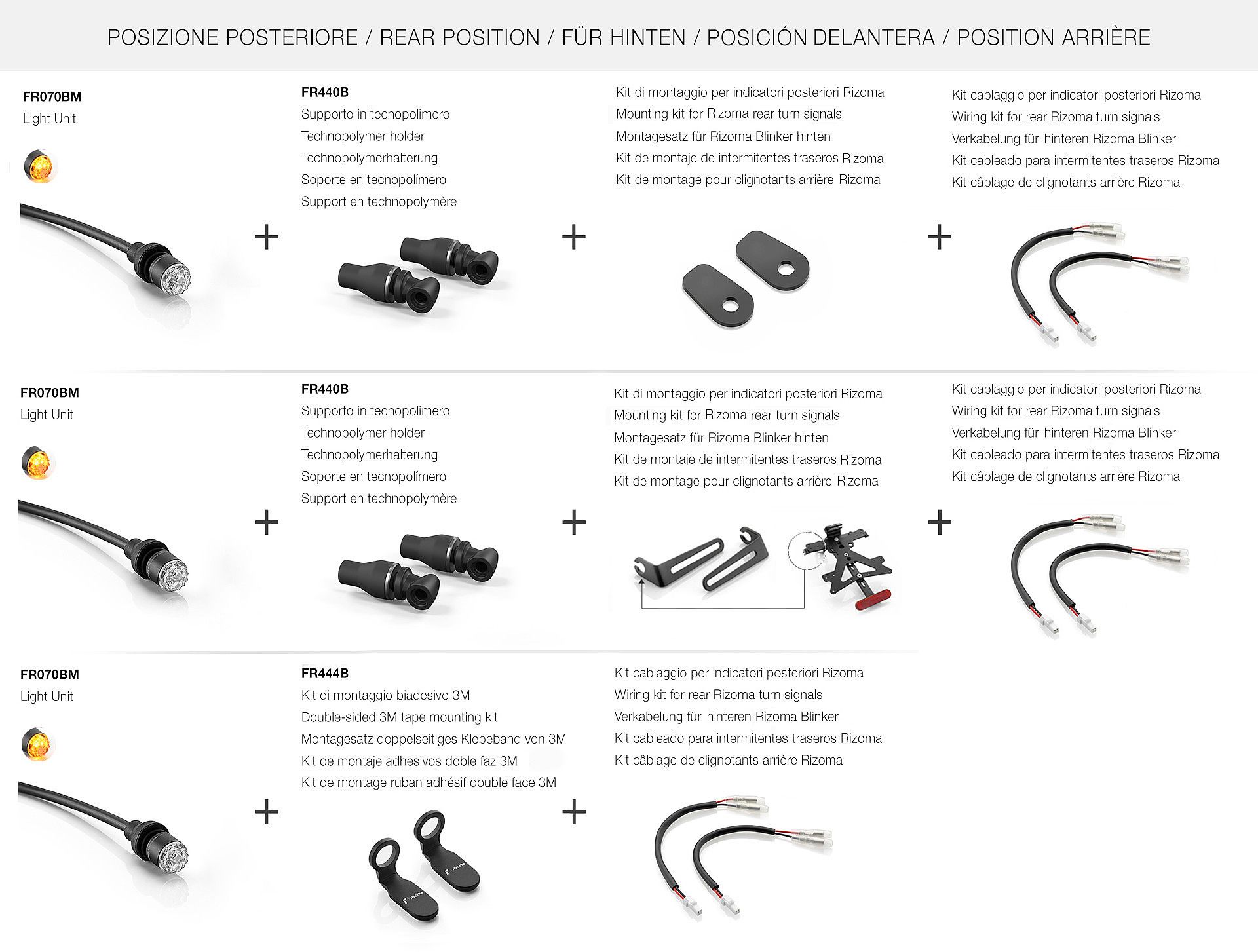 Rizoma knipperlicht Light Unit