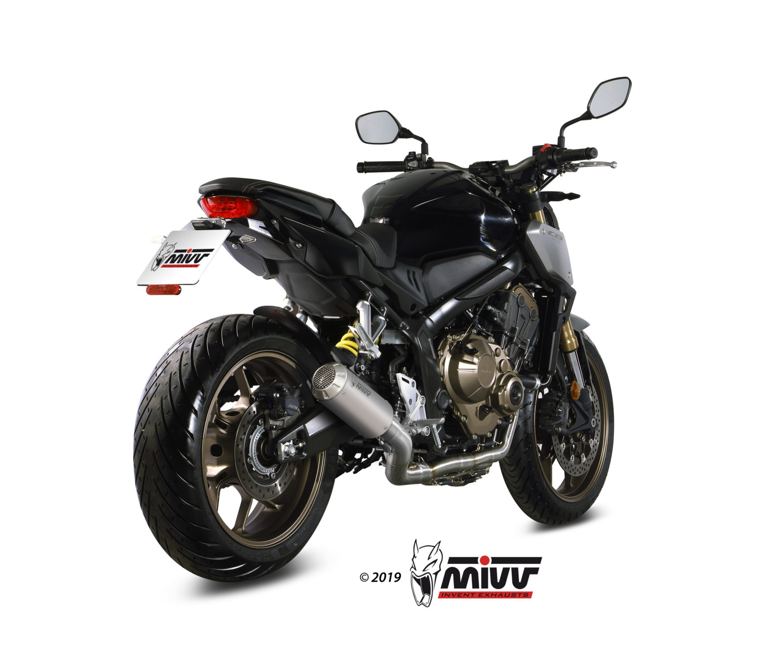 MIVV MK3 compleet uitlaatsysteem Honda CB650R / CBR650R (2019-2023) BI-1101556 2