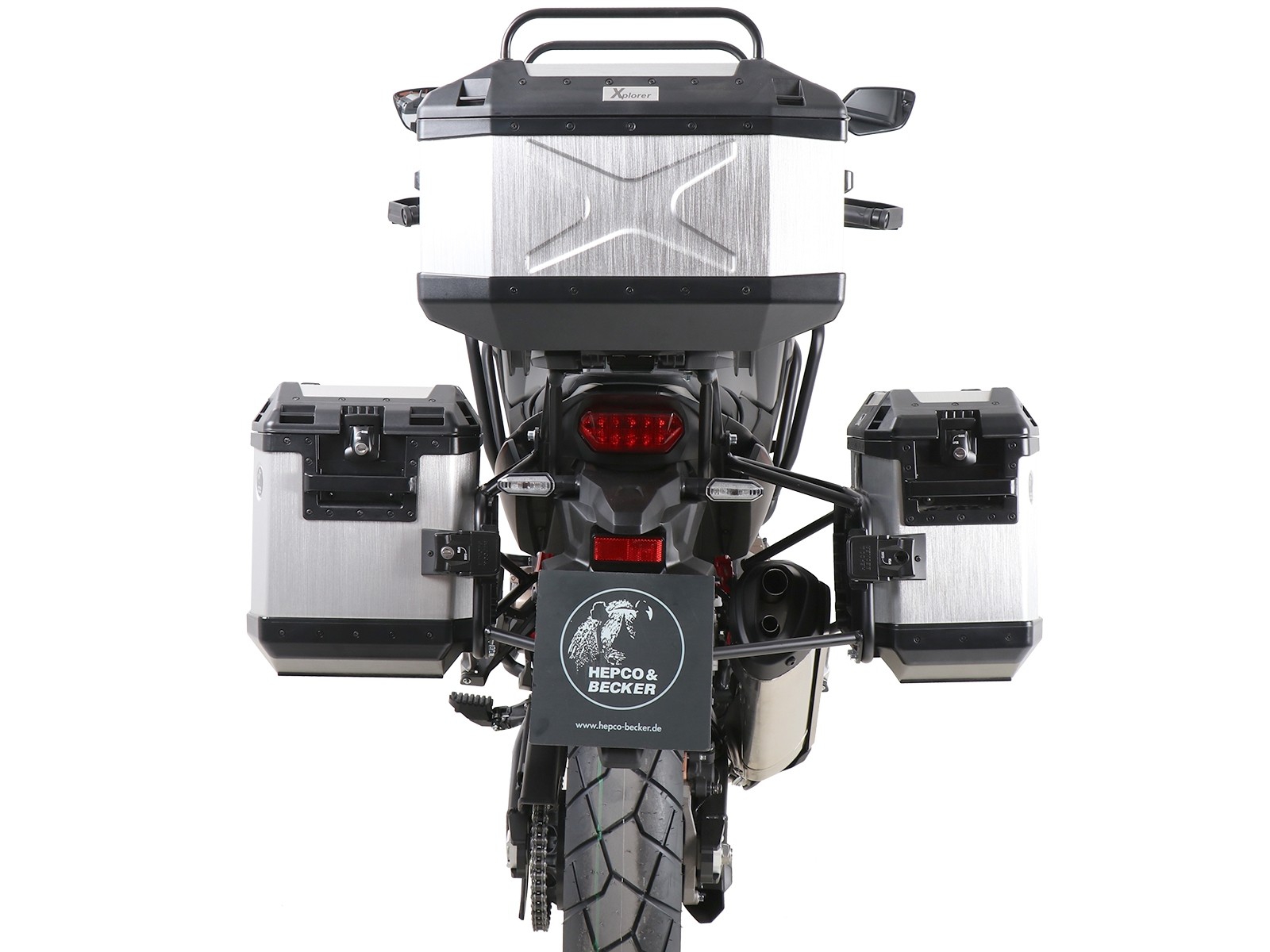 Hepco en Becker Alurack drager topkoffer Honda Africa Twin CRF1100 / Adventure Sports