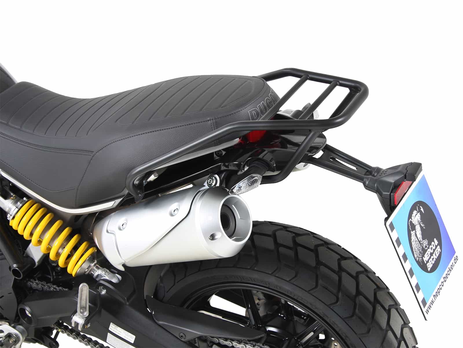 Hepco en Becker bagage- / topkoffer drager Ducati Scrambler 1100 Hepco en Becker bagage- / topkoffer drager Ducati Scrambler 1100