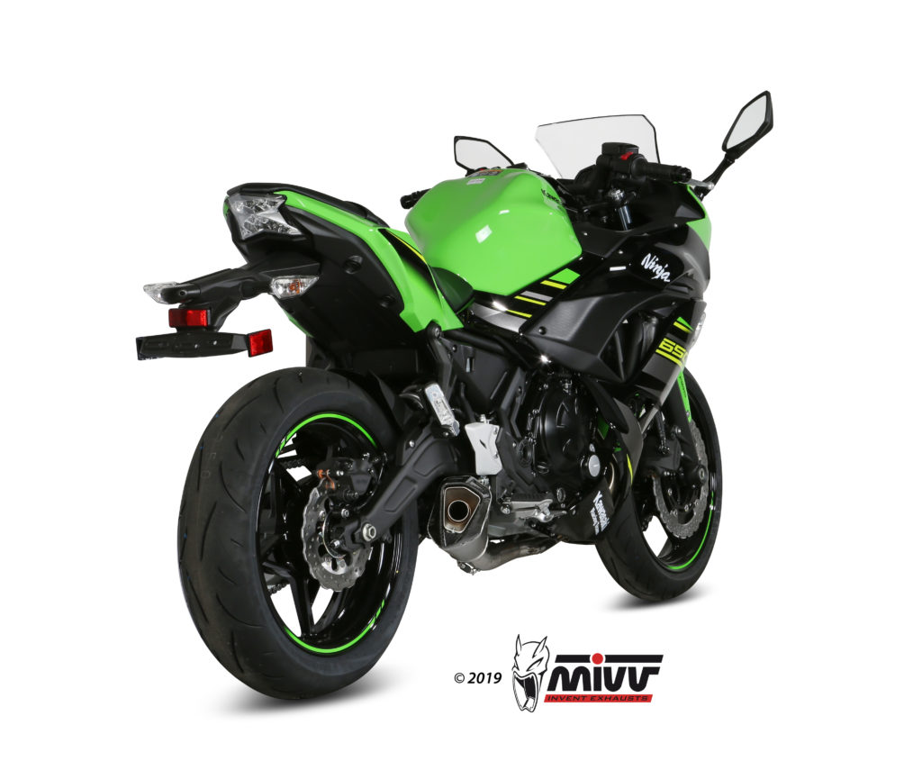 MIVV Delta Race compleet uitlaatsysteem Kawasaki Z650 / Ninja 650 (2017-2023) BI-1088343001 4