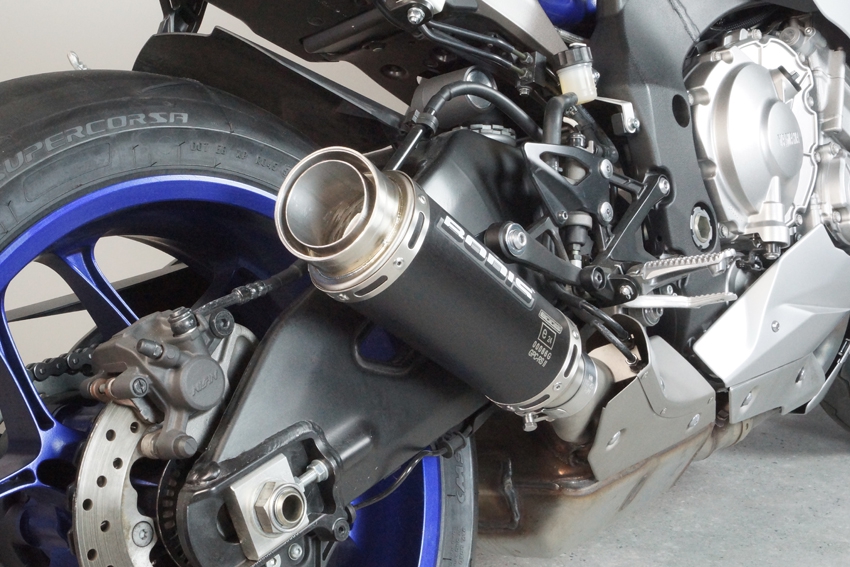 Bodis uitlaat Yamaha YZF-R1 / R1M 2015-2019 GPC-RS2 RVS