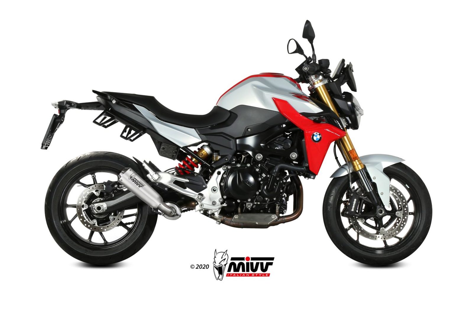 MIVV X-M1 Slip On uitlaat BMW F900 R (2020-) BI-1103910001 1