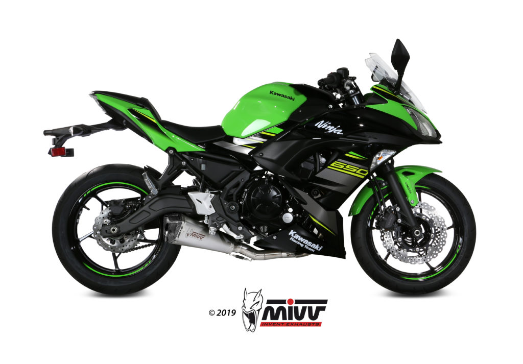 MIVV Delta Race compleet uitlaatsysteem Kawasaki Z650 / Ninja 650 (2017-2023) BI-1088343001 2