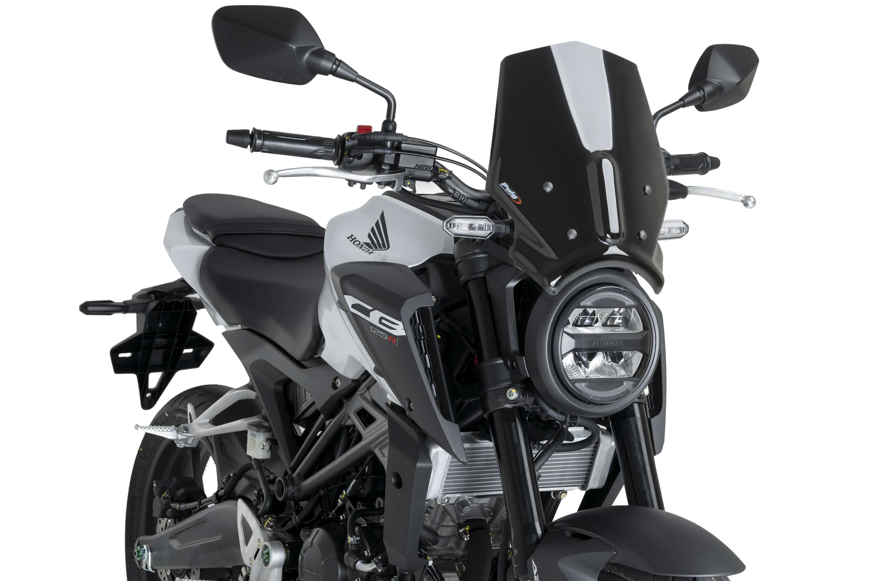 Puig New Generation Sport windscherm Honda CB125R / CB300R (2024-) PU22296N