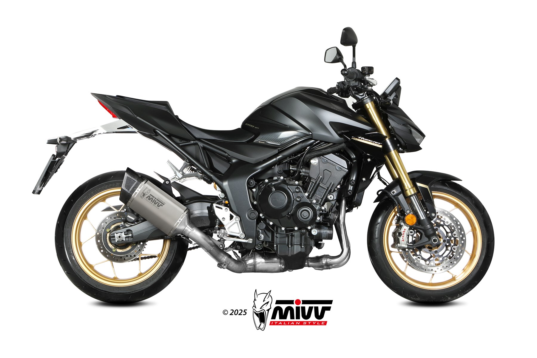 MIVV SR-1 Slip On uitlaat Honda CB1000 Hornet / SP (2025-) BI-1150000001 1