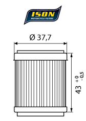 Ison 143 oliefilter