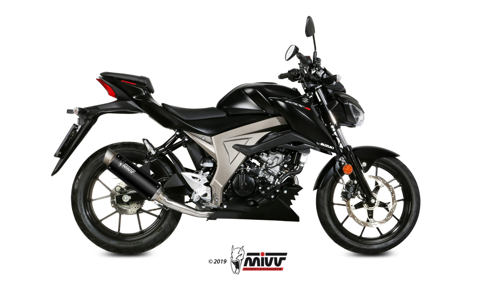 MIVV GP Pro compleet uitlaatsysteem Suzuki GSX-S125A / R125A (2017-2020) BI-1088432001 2